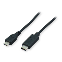 商品写真 TH61CS12K「USB2.0 Type-C/microUSBケーブル」