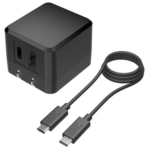 商品写真2 TSA82CUK,TSA82CUW「ACアダプターケーブル付属有（Type-C to Type-C)」