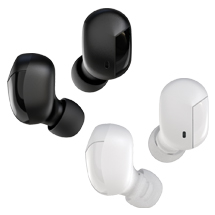 商品写真 SQ-BS37QWC, SQ-BS37QWH, SQ-BS37QWU, TBS37QK, TBS37QW「Bluetoothフルワイヤレスイヤホン」