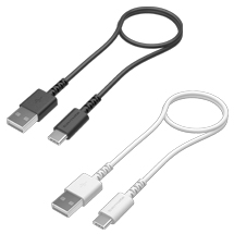 商品写真 TH223CA05K, TH223CA05W「USB2.0 Type-C/USBケーブル0.5m」